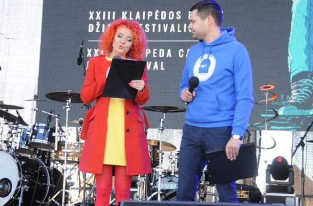 Džiazuojančių klaipėdiečių žvarbus oras neatbaidė