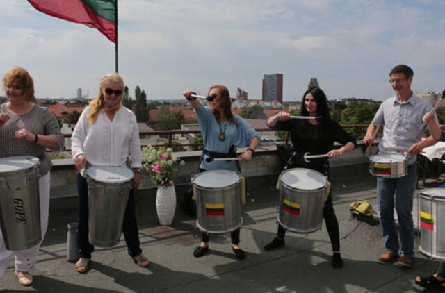 "Klaipėdos mokytojai ir ant stogo - mokytojai"