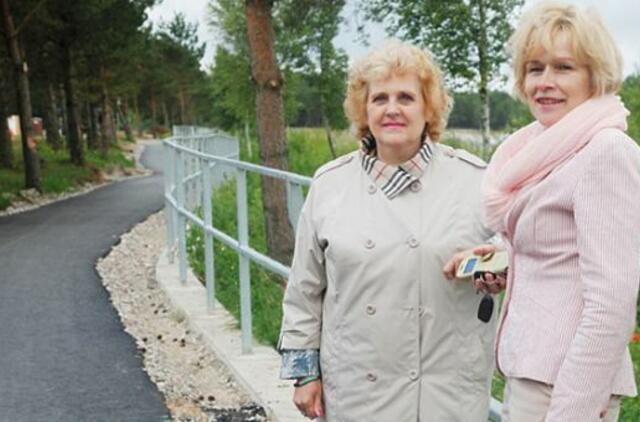 Klaipėdos rajone plečiasi dviračių takų tinklas