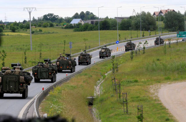 NATO pirmą kartą treniravosi ginti Suvalkų koridorių