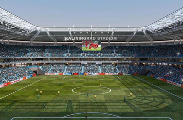 Pasaulio futbolo čempionatas - arti Klaipėdos