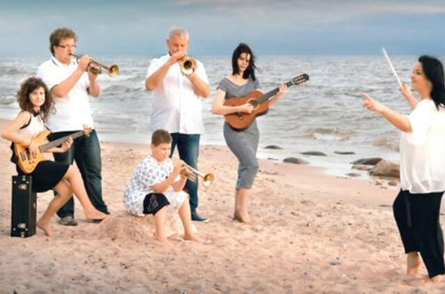 Vasarą Grubliauskams atneša džiazo ritmai