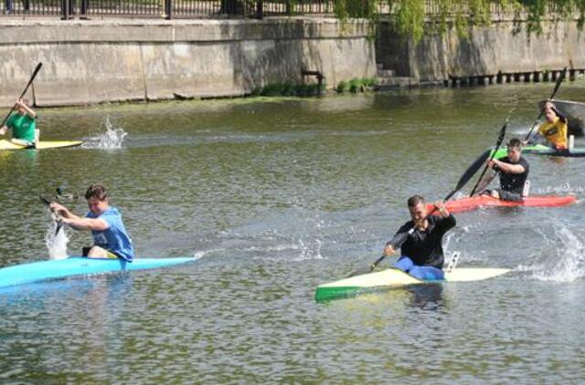 "Vilties yriuose" varžėsi pusantro šimto irkluotojų