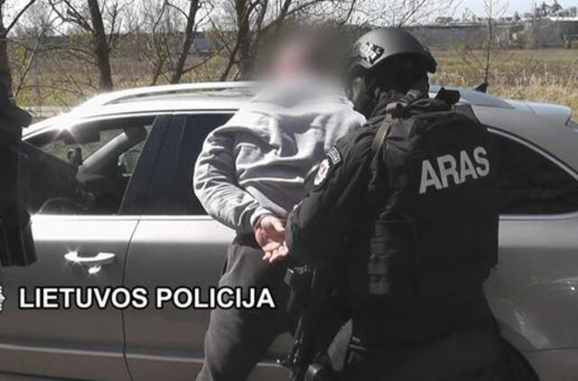 Sulaikytas vyras gabeno kokaino už 210 tūkst. eurų