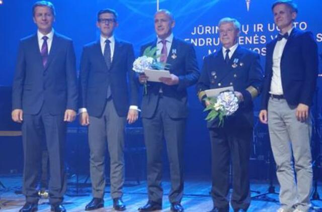 Pagerbti jūrinės ir uosto bendruomenės atstovai