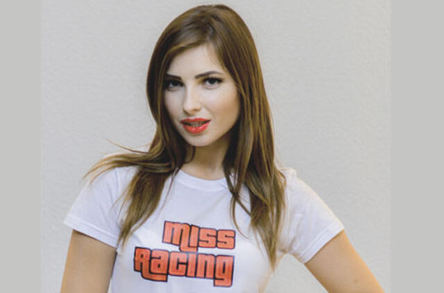 Palaikykite šilutiškę „Miss Racing“ finale