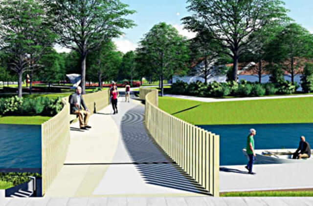 Pasukamas tiltas Šilutėje – paminklas ateities kartoms