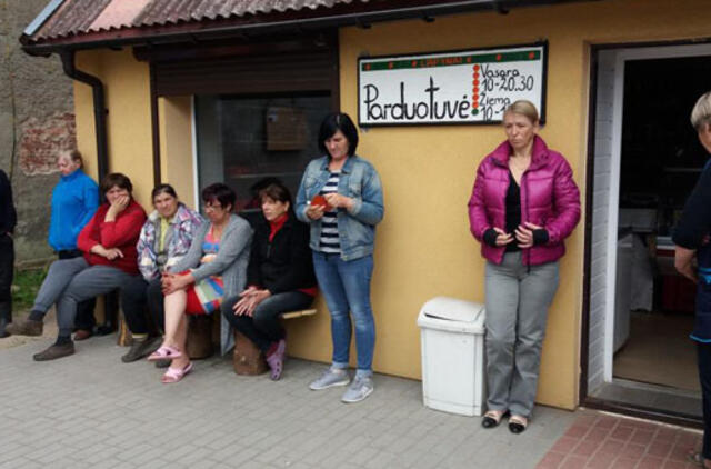 Saugų seniūnė nepanoro susitikti su lapyniškiais