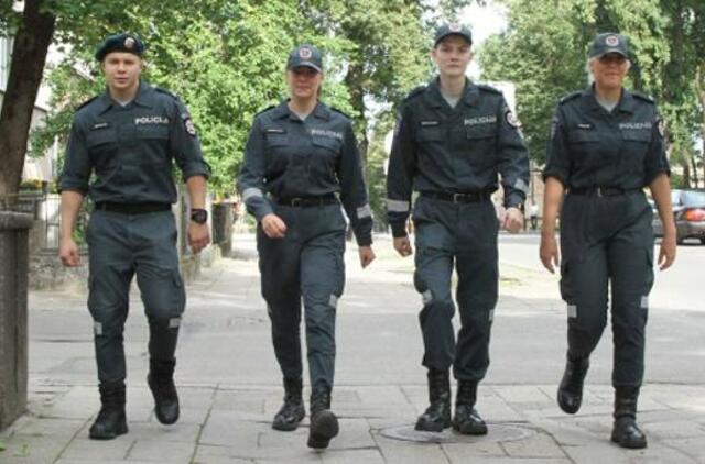 Jaunieji policininkai jokių pagundų nebijo
