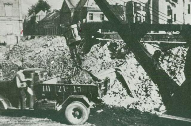 Kaip Martyno Mažvydo alėja kilo iš griuvėsių