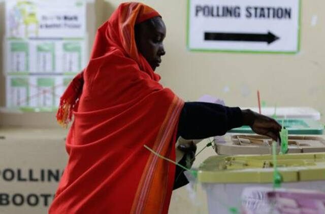 Kenijoje vyksta visuotiniai rinkimai