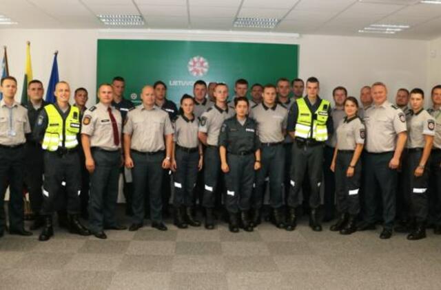 Klaipėdos apskrities policijoje – 12 naujų pareigūnų