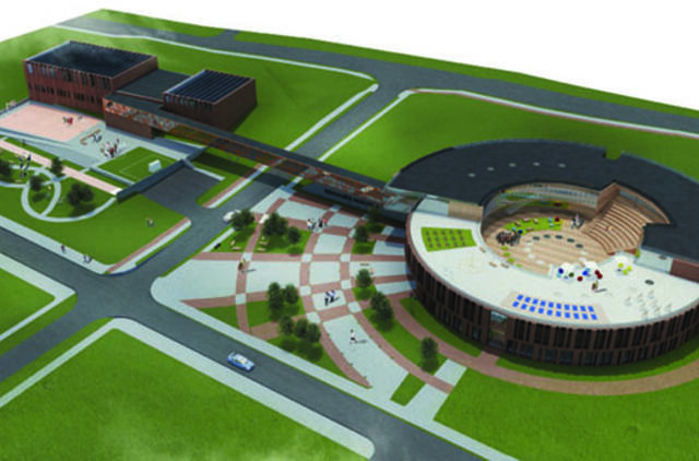 Naujos mokyklos projektavimas: pagalio į ratus neįkišo