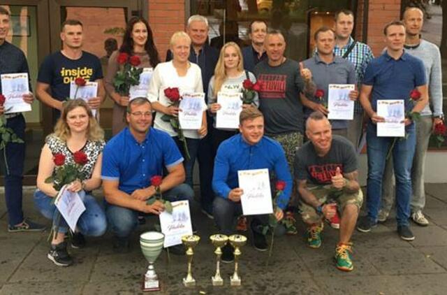 Pagerbė pasaulio lietuvių sporto žaidynių laureatus