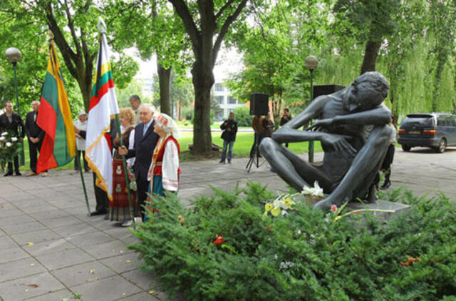 Planuoja tvarkyti tremtinių skverą