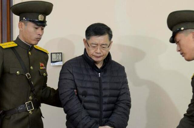 Šiaurės Korėja paleido mirties bausme nuteistą Kanados pastorių