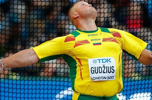 Andrius Gudžius pretenduoja tapti geriausiu mėnesio Europos lengvaatlečiu
