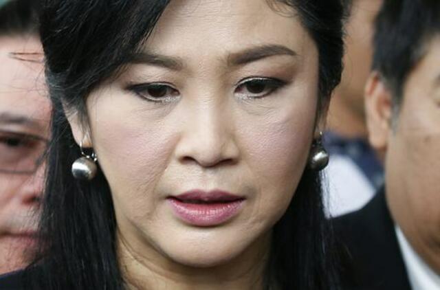 Buvusi Tailando premjerė Jingluk Šinavatra dėl korupcijos nuteista penkerių metų laisvės atėmimo bausme