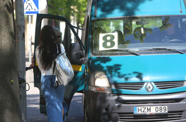 Klaipėdoje laikinai nekursuos maršrutiniai taksi