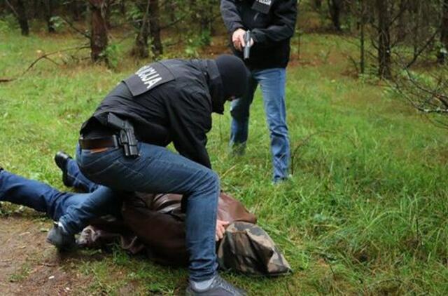 Policijos operacijos metu konfiskuota daugiau kaip pusė tonos hašišo, kurio vertė - apie 5 mln. eurų