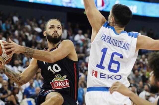 Prancūzijos rinktinė nugalėjo graikus