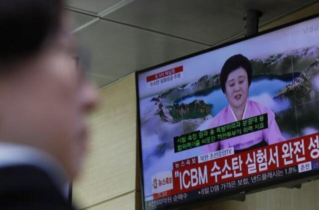 Šiaurės Korėja išbandė vandenilio bombą