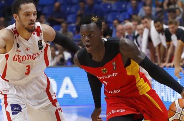 Vokietijos krepšininkai nugalėjo gruzinus
