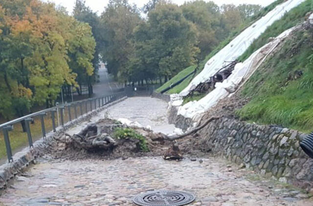 Ant Gedimino kalno - dar viena nuošliauža