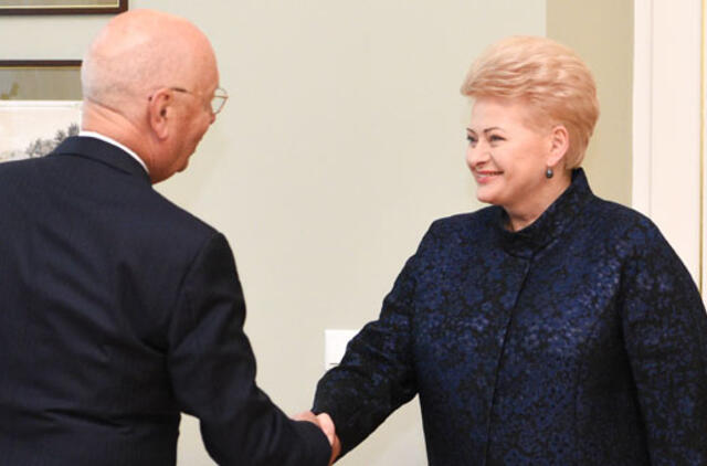 Dalia Grybauskaitė pakviesta į Davoso forumą