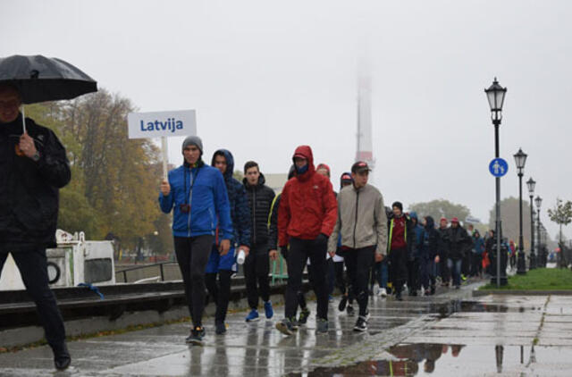 Danės regata - šlapia ir lietinga