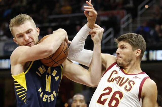 Domanto Sabonio indėlis į „Pacers“ pergalę - 17 taškų