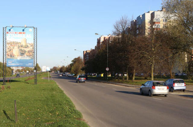 Draus statyti automobilius Baltijos prospekte