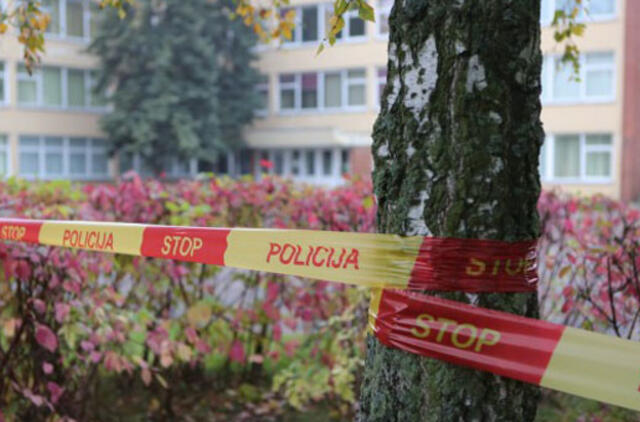 Gimnazijos „bomberis“ pakliuvo pareigūnams