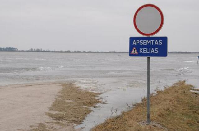 Kelias į Rusnę – nebeišvažiuojamas