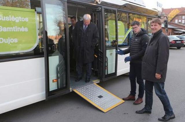 Miesto gatvėmis riedės naujas autobusas