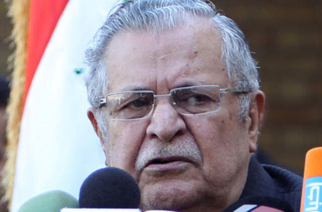 Mirė buvęs Irako prezidentas ir kurdų lyderis Džalalis Talabanis