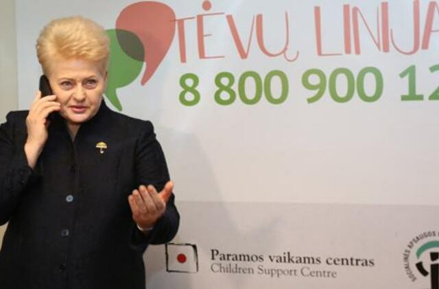 Pagalbos reikia ir tėvams