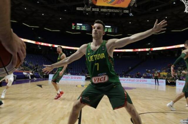Pasaulio krepšinio reitinge Lietuvos rinktinė smuko į 6-ąją vietą