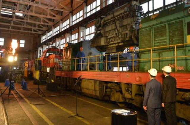 Pradėtas kurti pirmasis SGD varomas lokomotyvas