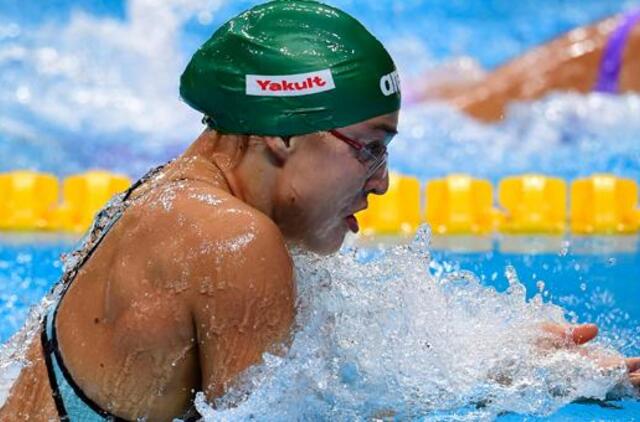 Rūta Meilutytė per dvi pirmąsias Australijos čempionato dienas iškovojo vieną medalį