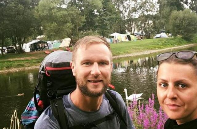 Simona ir Romas už Dzūkijos nacionalinį parką