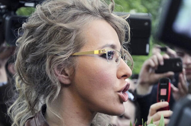 Žurnalistė ir TV laidų vedėja Ksenija Sobčiak dalyvaus Rusijos prezidento rinkimuose