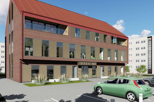 Biblioteka kainuos 2 milijonus