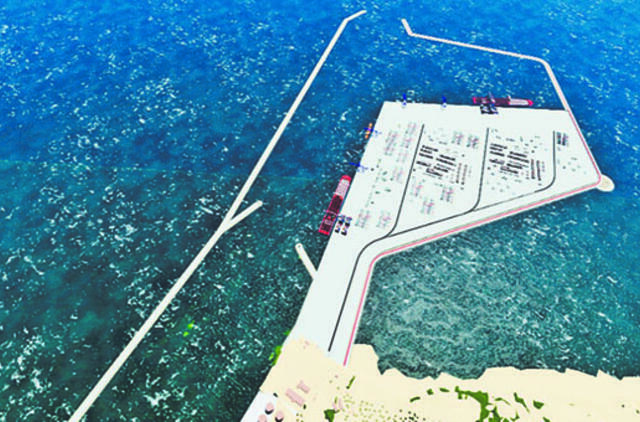 Išorinį uostą atiduoti kinams būtų sudėtinga