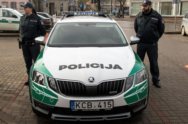 Naujas policijos automobilis prižiūrės Klaipėdos rajoną