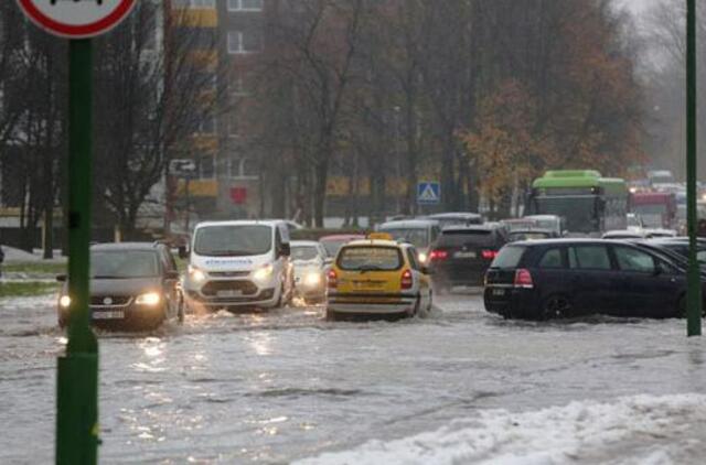 Netikėtas potvynis išryškino komunikacijos trūkumą