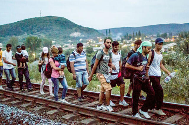 Pabėgėliai į Klaipėdą nesiveržia