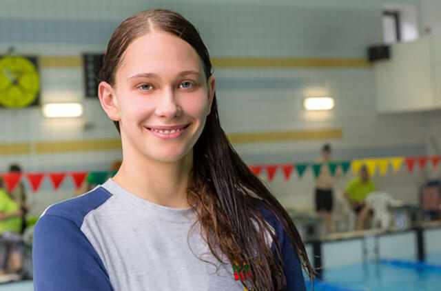 Paulina Pekūnaitė: "Noriu plaukti olimpiadoje"