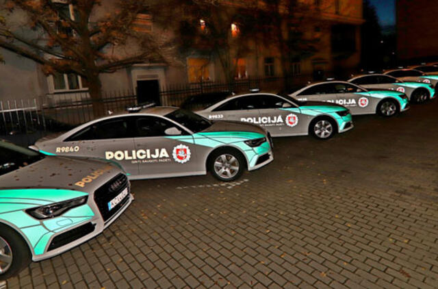 Policija pakeitė savo automobilių dizainą