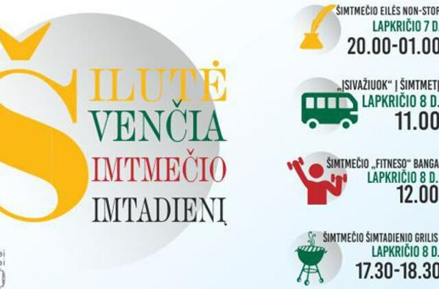 Šilutė linksmai ir originaliai skelbia Šimtmečio šimtadienio startą